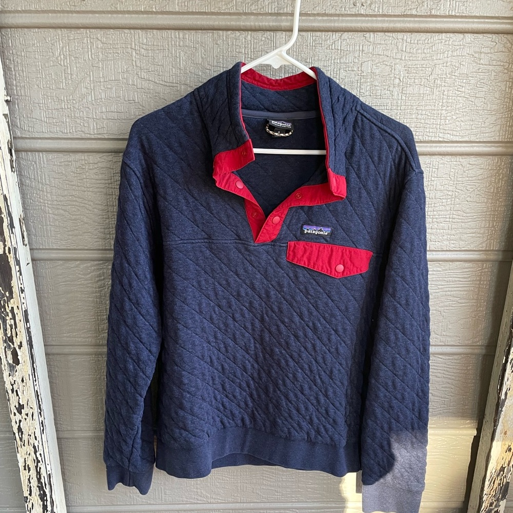 Men’s small Patagonia quilted pullover